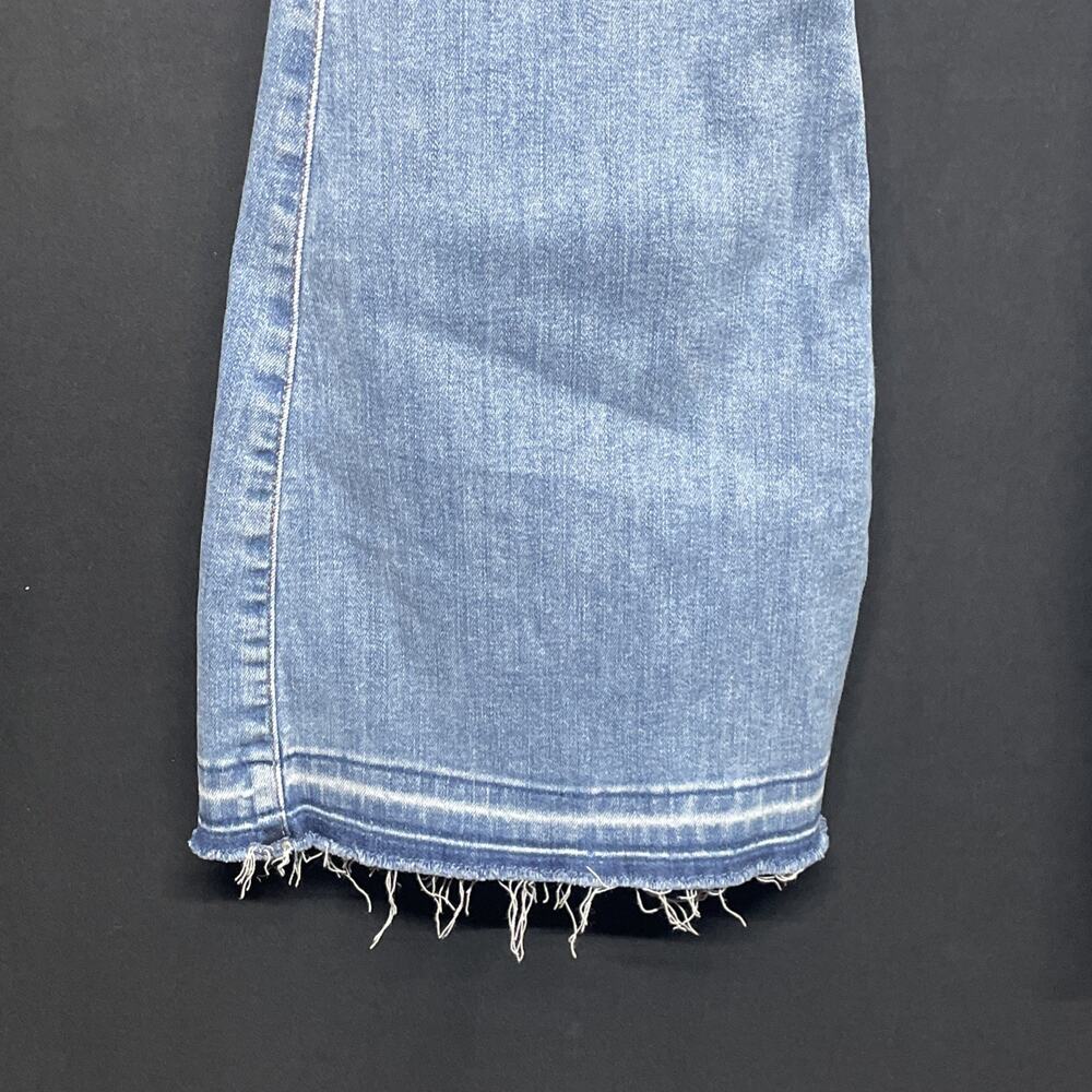 Hollister Jeans 3R Women 26 x 31 High Rise Flare Light Wash Retro Boho Festival - Picture 4 of 12
